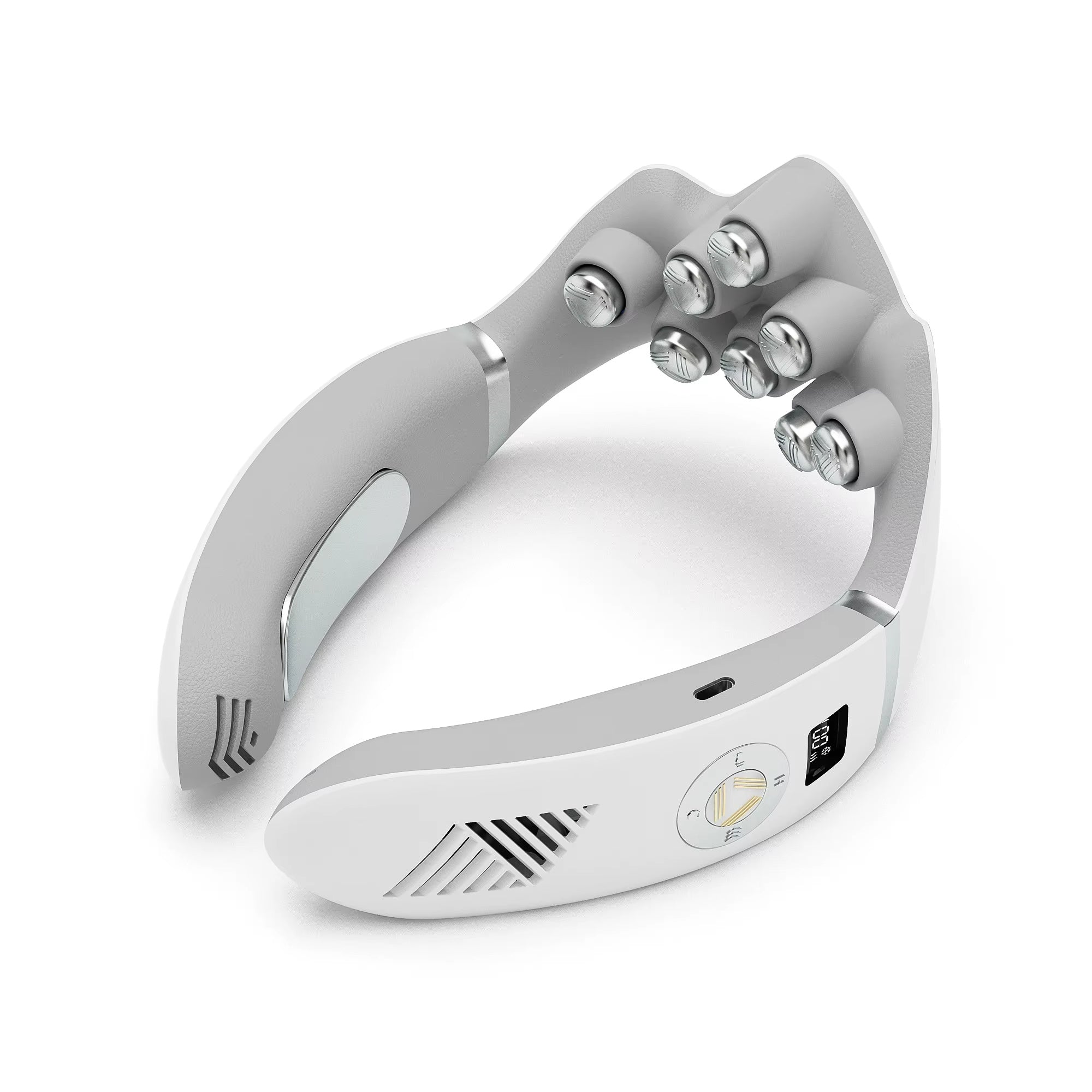 Wholesale Customized Wireless Personal Portable Neck Wearable Massagers Cold And Warm Hanging Neck Massager